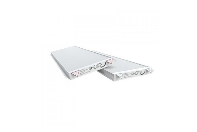Tops filter voor Zehnder ComfoAir Q350 / 450/600 | 2x Zehnder filter | Vervangt originele Zehnder | F7 filter G4 filter | Pollenfilter | 1x G4 160x500x23 mm 1x F7 160x500x23 mm